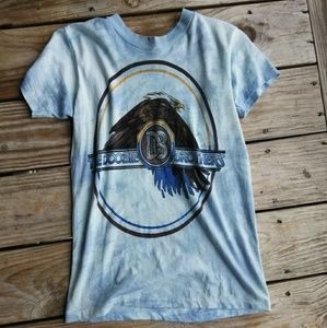 Doobie Brothers Light Blue Tee sz Small
